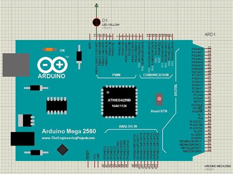 Arduino Mega 2560 Library for Proteus - The Engineering Projects