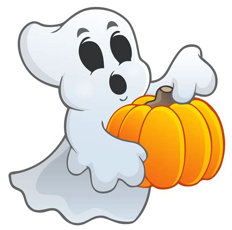 Pumpkin ghosts clipart - Clipground