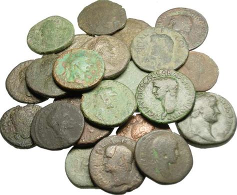 Dealer's Lot of 22 Large Ancient Roman Coins | Ancient Coin Traders