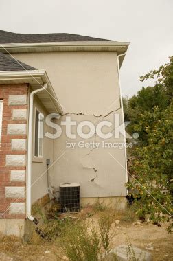 Home Structural Damage Stock Images - Legacy Images Photography