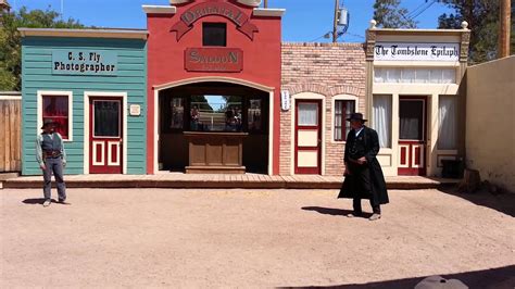 Gunfight at the OK Corral Reenactment - YouTube