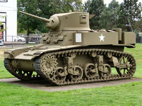 A surviving M3A1 Stuart at the Fort Lewis Museum. Wwii Vehicles ...