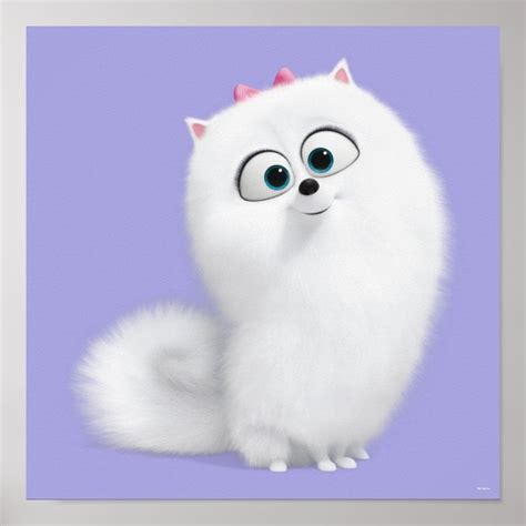 Secret Life of Pets - Gidget Poster | Zazzle.com