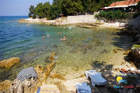 Beach Plava Laguna (Bellevue) - Poreč ♥ | Bestofcroatia.eu Beach Guide