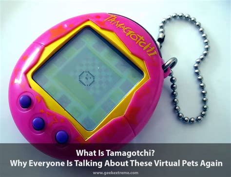 What Is A Tamagotchi? From 90s Fad To Modern Must-Have Toy