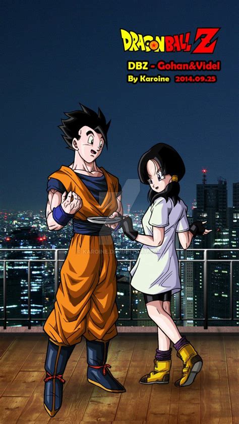 Gohan and Videl | Dragon ball, Dragonball z, Akira