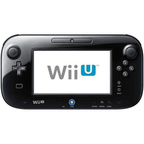 Nintendo WUP-010_CR Wii U Gamepad, Black Certified Refurbished ...