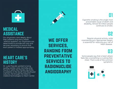 11 Beautiful Medical Brochure Templates & Examples