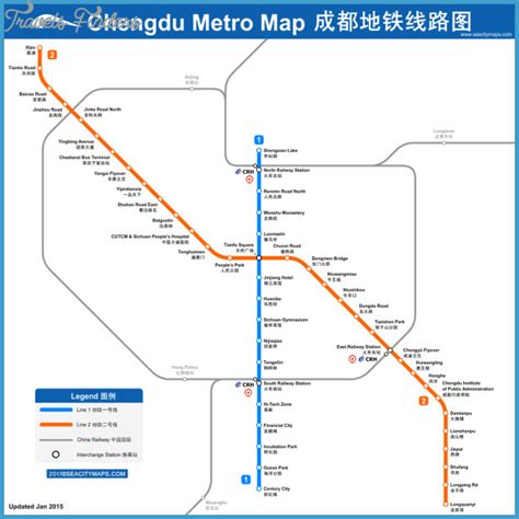 Chengdu Subway Map - TravelsFinders.Com