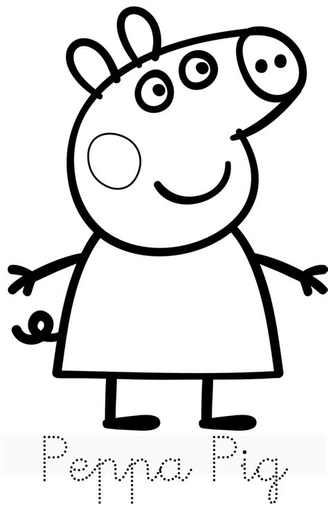 Peppa Pig Coloring Pages - Best Coloring Pages For Kids | Peppa pig ...