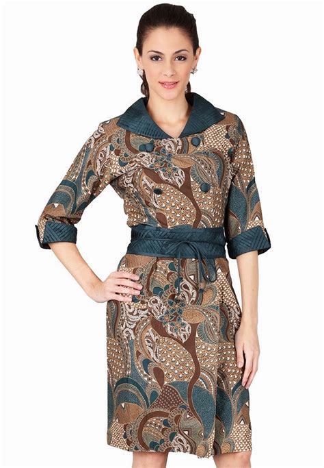 Cek Dulu Ide Model Baju Batik Untuk Kerja Berikut! - Dinar Batik Art