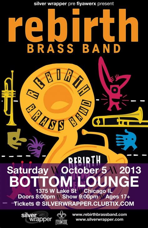 rebirth brass band - Bottom Lounge | Chicago