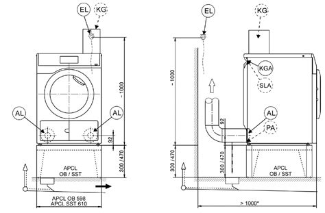 Miele PDR 507 EL Vented Dryer Installation Guide