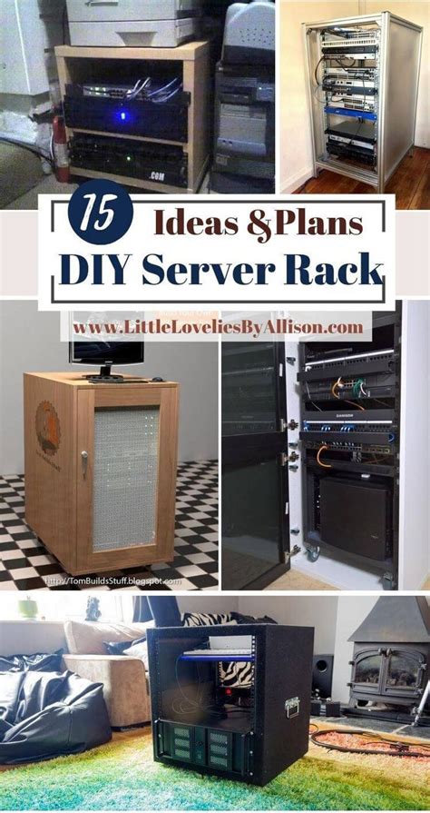 13 DIY Server Rack Plans - How To Build A Server Shelf | Server rack ...