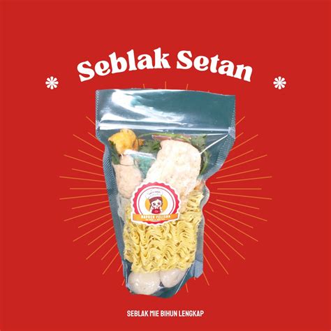 Jual JAJANAN MURAH KEKINIAN !! SEBLAK INSTANT MIE BIHUN PAKET LENGKAP ...