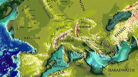 J.R.R. Tolkien's "Lord of the Rings": Real Places May Have Inspired ...