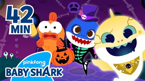 Spooky Zombie Sharks and More | +Compilation | Baby Shark Halloween ...