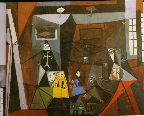 Paintings Reproductions Las Meninas (Velazquez), 1957 by Pablo Picasso ...