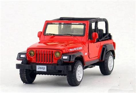 Kids 1:32 Scale Diecast Jeep Wrangler Rubicon Toy [NB2T946] : EZBUSTOYS.COM