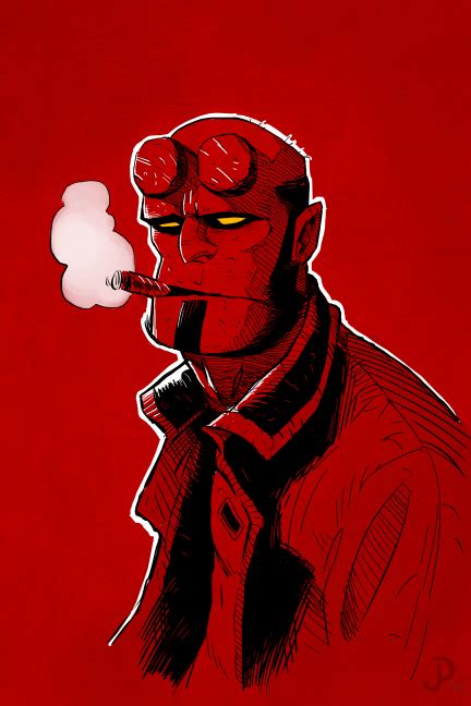 HELLBOY SKETCH on Behance