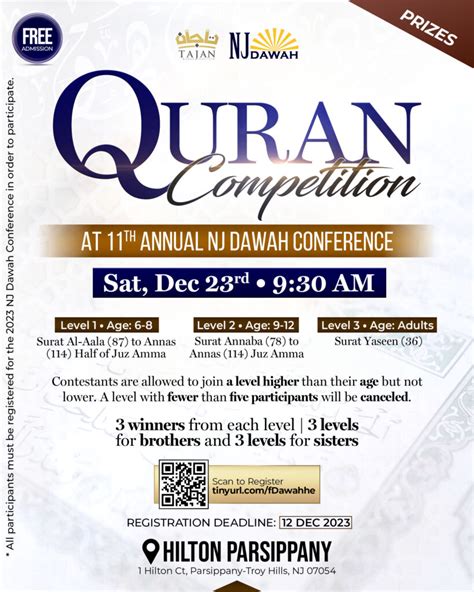 Quran Competition – NJ Dawah