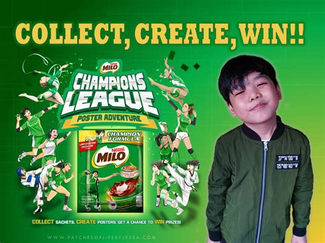 MILO: [NOV 01-DEC 19] COLLECT, CREATE, WIN with MILO Champions League ...