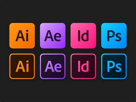 Adobe Icons | Photoshop logo, Photoshop app, Learning graphic design