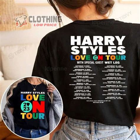 Love On Tour 2023 Shirt, Harry'S House Shirt, Harrt Styles World Tour ...