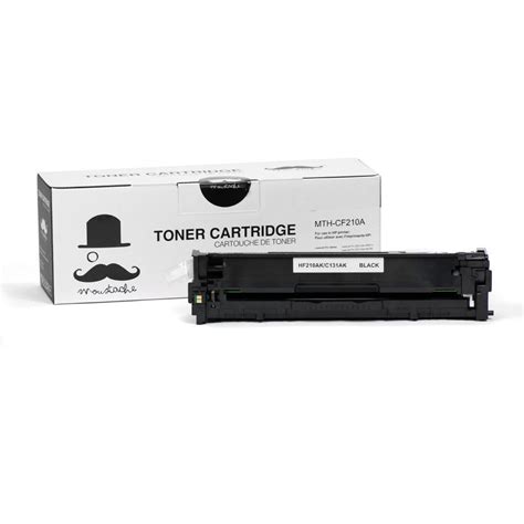 Remanufactured HP 131A CF210A Black Toner Cartridge - Moustache® at ...