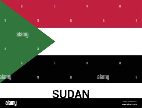 Sudan Flag design vector Stock Vector Image & Art - Alamy