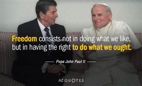 TOP 25 QUOTES BY POPE JOHN PAUL II (of 514) | A-Z Quotes