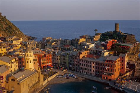 Vernazza in the Evening Photograph by Andrew Soundarajan | Fine Art America