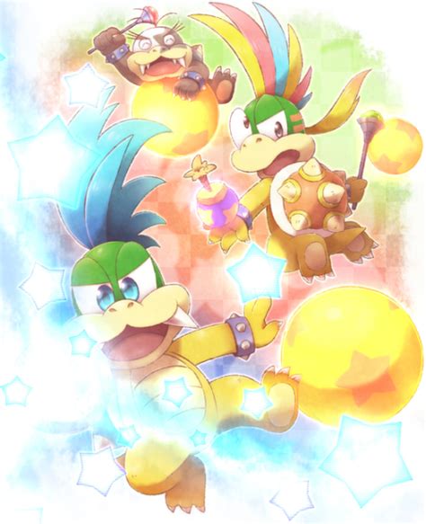 Koopa Family Blog ️ | Super mario art, Super mario games, Super mario bros