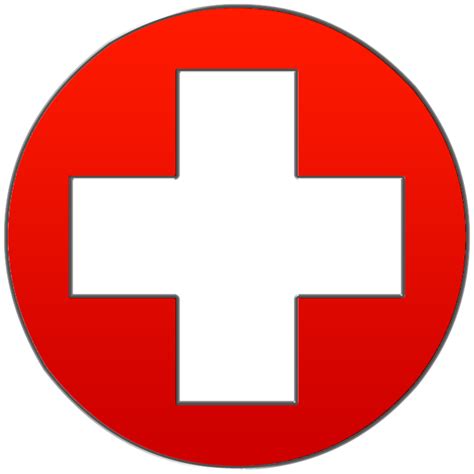 First Aid Symbol Red - ClipArt Best