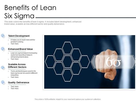 Benefits Of Lean Six Sigma | Presentation Graphics | Presentation ...