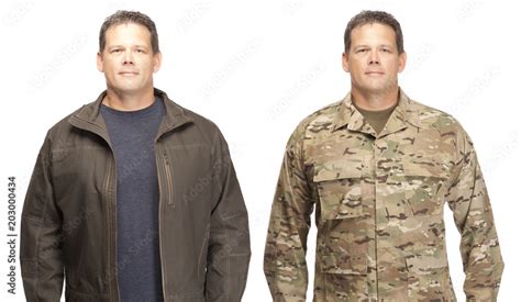 Transition from military to civilian life. Stock Photo | Adobe Stock