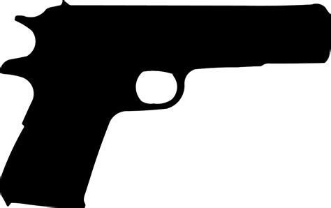 19 9 Gun Silhouette Vector Images - Gun Silhouette Vector, Desert Eagle ...