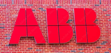 ABB logo at Silicon Valley campus of ASEA Brown Boveri, Swiss-Swedish ...