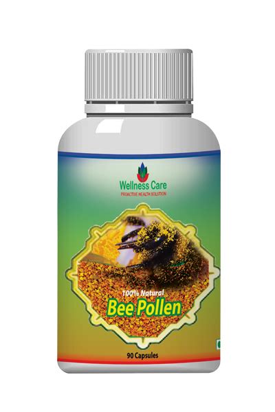 Bee Pollen 90 Capsules – Wellness Care