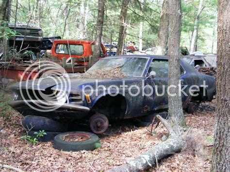 largest mustang junkyard nobody knows of is crushing everything ...