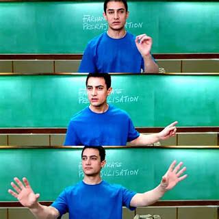 Aamir khan 3 idiots Blank Template - Imgflip