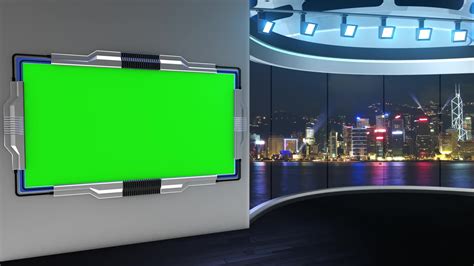 Green Screen Tv News Stock Video Footage for Free Download