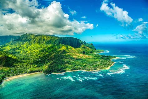 Hawaii The best aerial views of hawaii - Walpaper