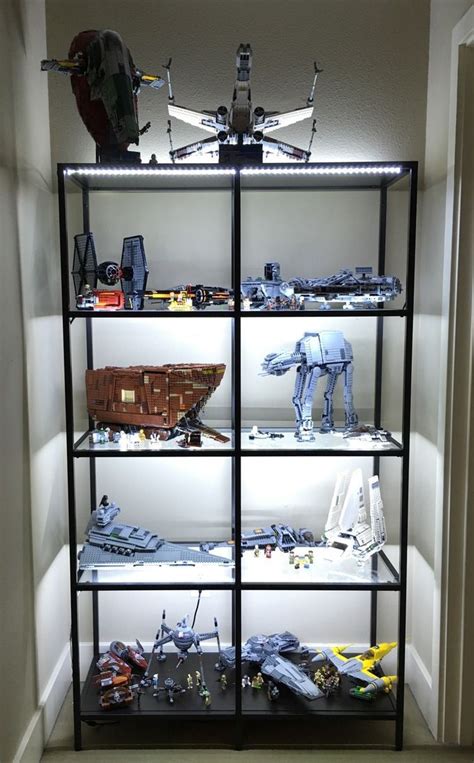 This a repin, but to cool not to share! I built an LED-enhanced shelf ...