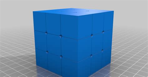 Unturnable Rubik's cube by d3d89BHD | Download free STL model ...