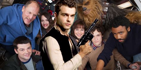 Who’s Who in the Han Solo Cast Photo?