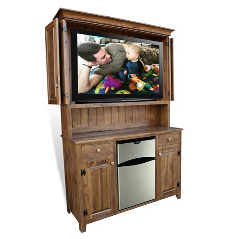 Rustic Shaker Outdoor TV Cabinet