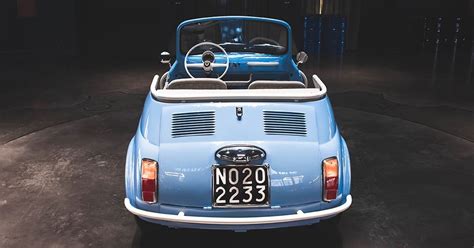 Vintage Fiat 500 Transformed Into Electric Vehicle by Garage Italia