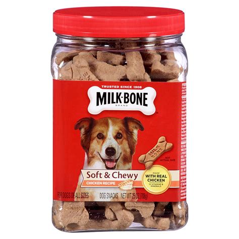 Milk-Bone Soft & Chewy Dog Treat All Ages - Filet Mignon | Dog snacks ...