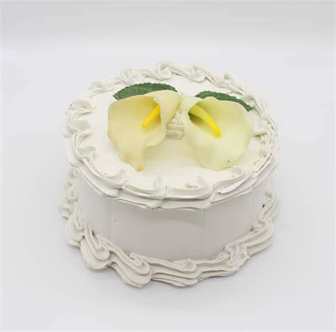 7″ Wedding Cake (Single Layer) | Just Dough It!